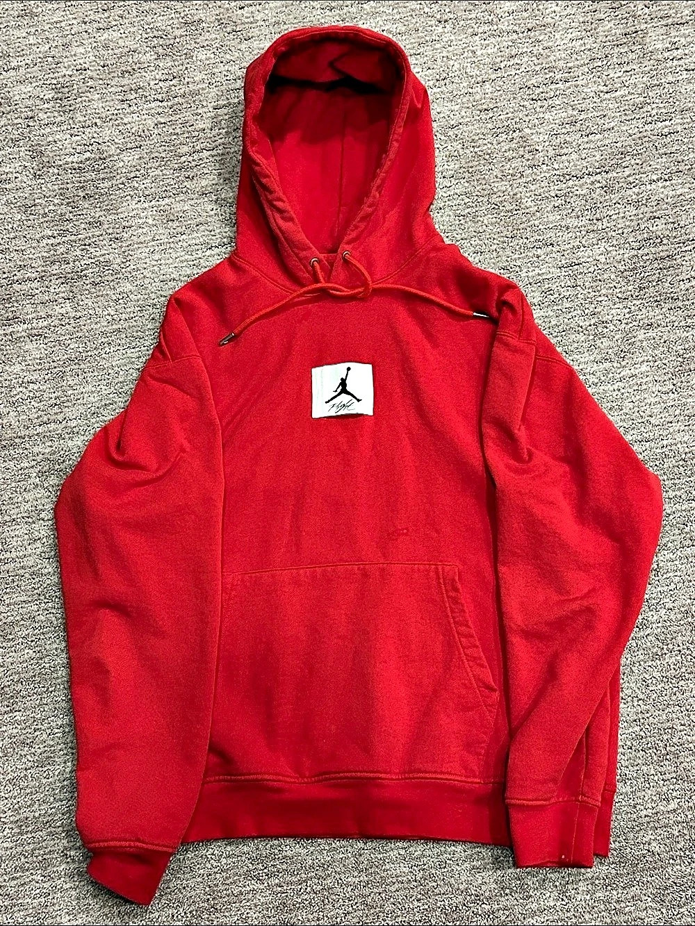 Jordan Air Jordan Flight Logo Hoodie Red